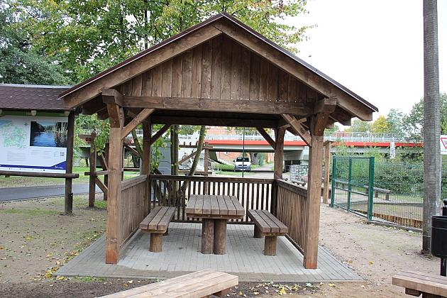 Przystań kajakowa po odbiorze