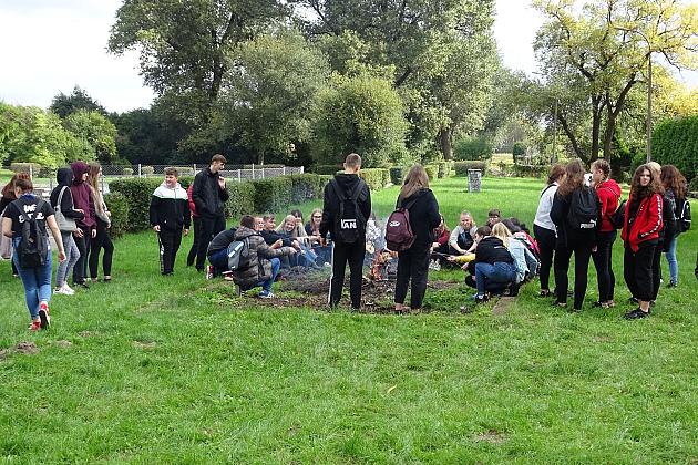 Oczyszczona rzeka Łeba