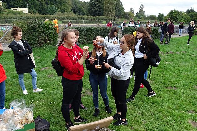 Oczyszczona rzeka Łeba