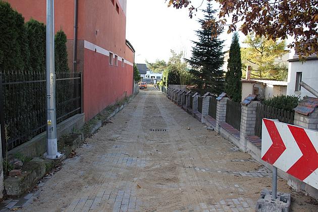 Budowa ulicy Witkacego idzie pełną parą