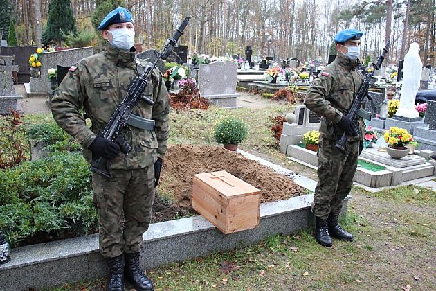 Plutonowy Henryk Keller spoczął na Cmentarzu Parafialnym w Lęborku