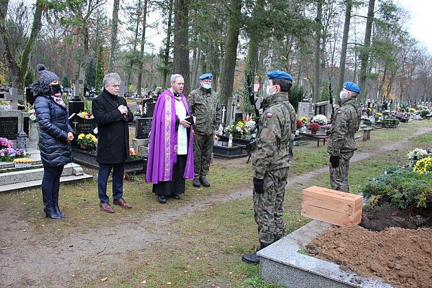 Plutonowy Henryk Keller spoczął na Cmentarzu Parafialnym w Lęborku