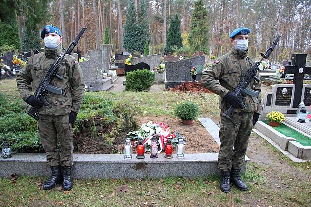 Plutonowy Henryk Keller spoczął na Cmentarzu Parafialnym w Lęborku