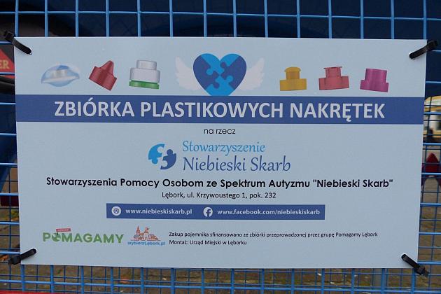 Serce na plastikowe nakrętki stanęło przy Staromiejskiej