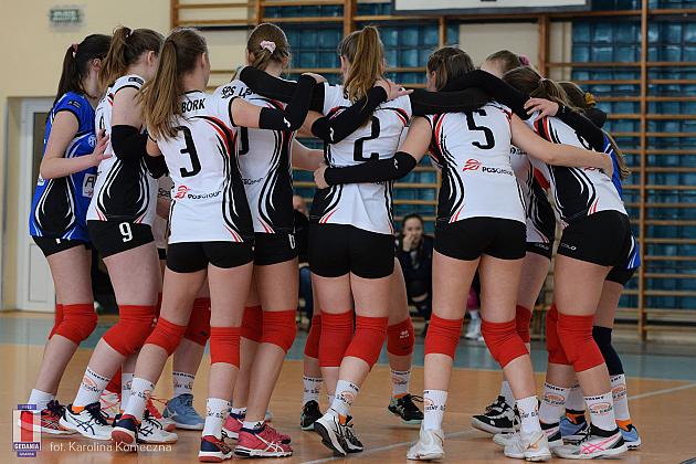 Srebrne siatkarki SPS Lębork z wizytą w ratuszu