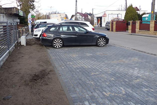 Nowy parking przy ulicy Harcerzy