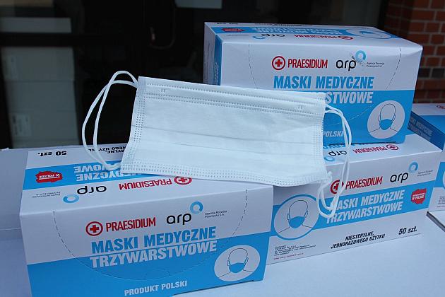 Maseczki ochronne dla mieszkańców Lęborka