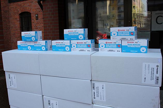 Maseczki ochronne dla mieszkańców Lęborka