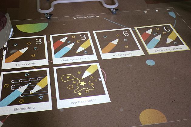 Interaktywne podłogi trafiły do lęborskich szkół