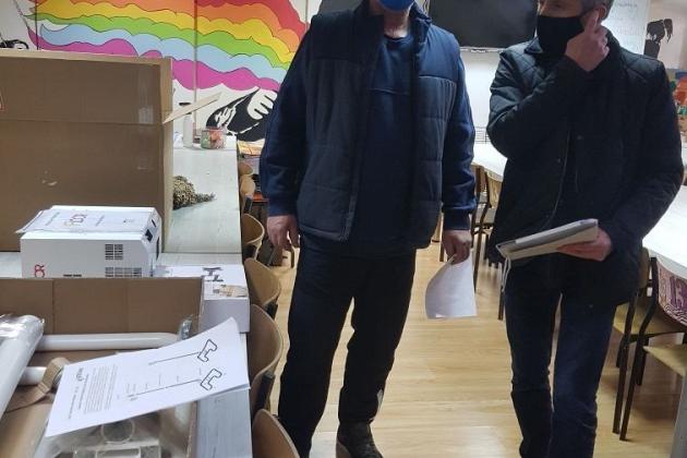 Przekazanie podłogi interaktywnej w Szkole Podstawowej nr 4