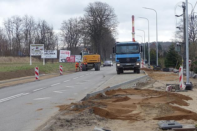 Zmiany na skrzyżowaniu Kossaka z Nadmorską