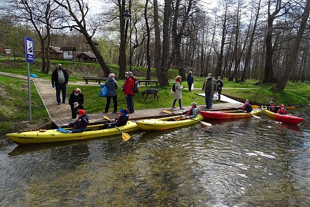 Czyszczenie rzeki Łeby
