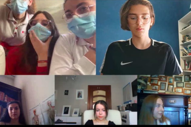 Projekt  Erasmus+  SP nr 1 w Lęborku,  spotkanie online w Hiszpanii