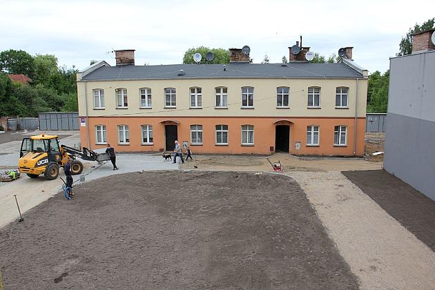 Na Malczewskiego powstaje podwórko integracyjne