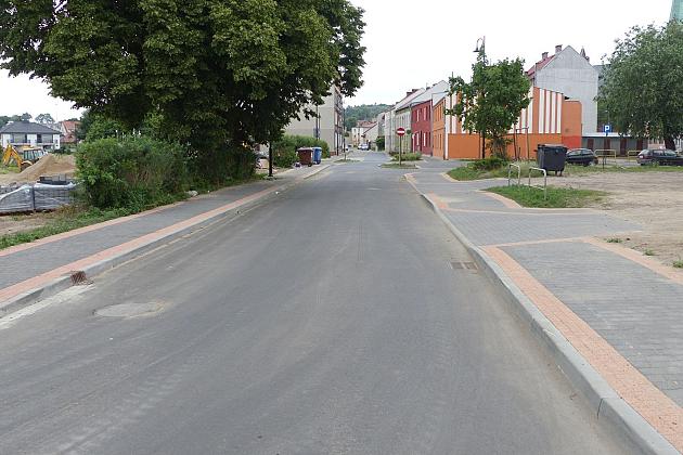 Ulica Malczewskiego już po rewitalizacji
