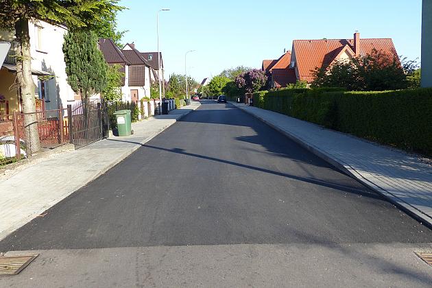 Ulica Zawiszy Czarnego po remoncie