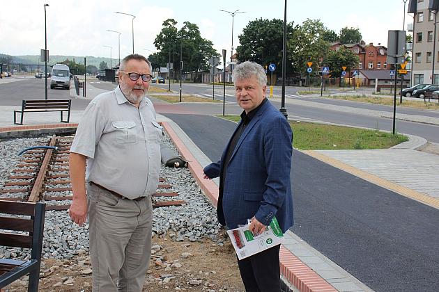 Rozmowy o komunikacji miejskiej przy Lęborskim Węźle Przesiadkowym