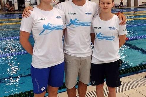 Pływaczka Weronika Klejna ze srebrnym medalem