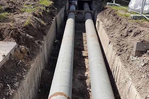 Wymiana sieci ciepłowniczej. Czasowy brak w dostawie ciepłej wody.