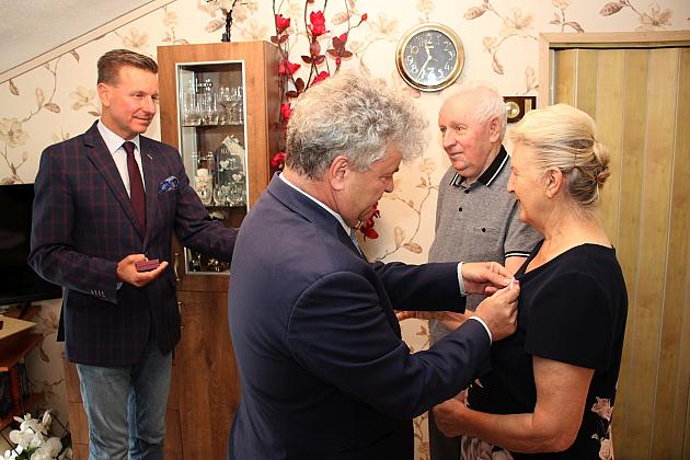 Jubileusz 50-lecia małżeństwa i medal dla Państwa Miotk