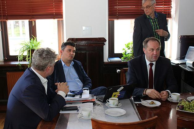 Marszałek Województwa Pomorskiego i Burmistrz Lęborka o współpracy w kolejnych latach