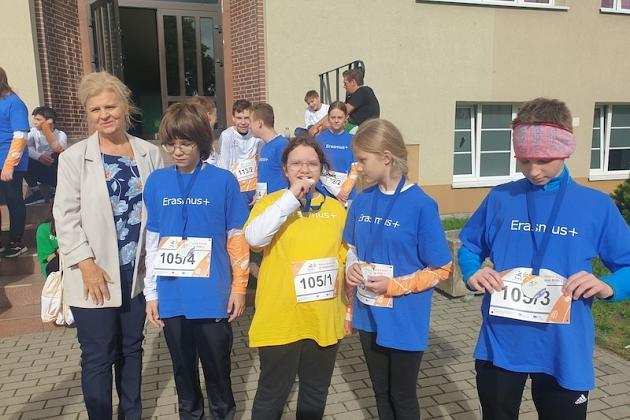 Pobiegli w V Ogólnopolskim Biegu Erasmusa