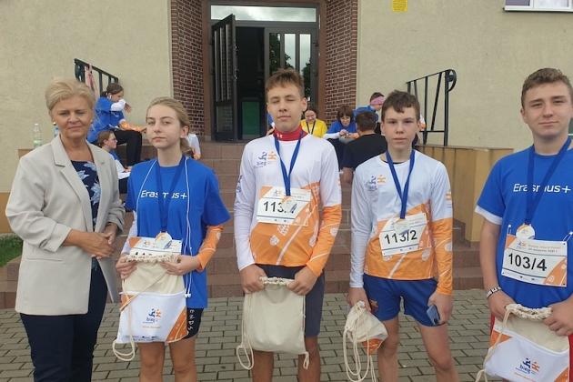 Pobiegli w V Ogólnopolskim Biegu Erasmusa