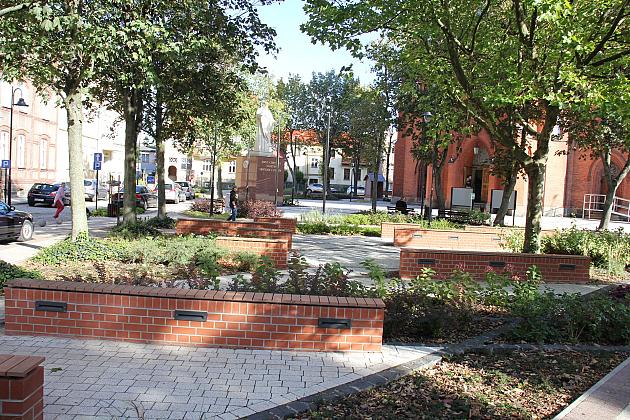 Zielono i stylowo. Plac Kopernika po rewitalizacji.