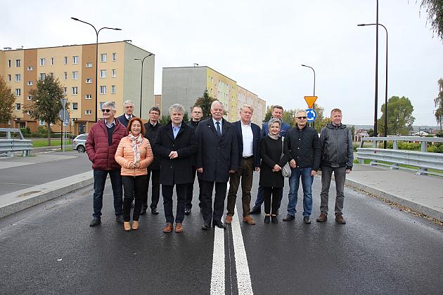 Most przy Czołgistów i Kazimierza Wielkiego otwarty