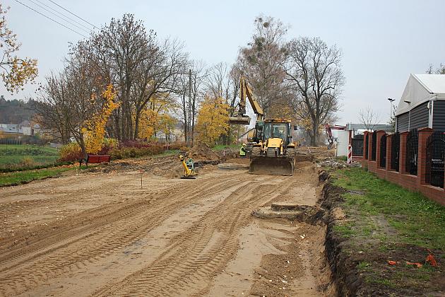 Wykopy na Pułaskiego. Trwa budowa nowej ulicy