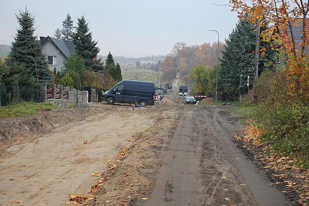 Wykopy na Pułaskiego. Trwa budowa nowej ulicy