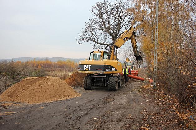 Wykopy na Pułaskiego. Trwa budowa nowej ulicy