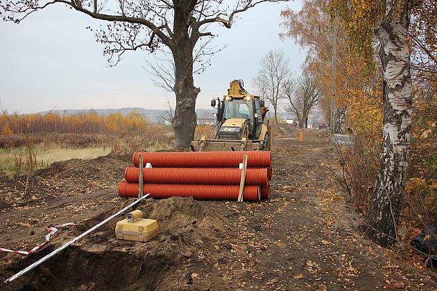 Wykopy na Pułaskiego. Trwa budowa nowej ulicy