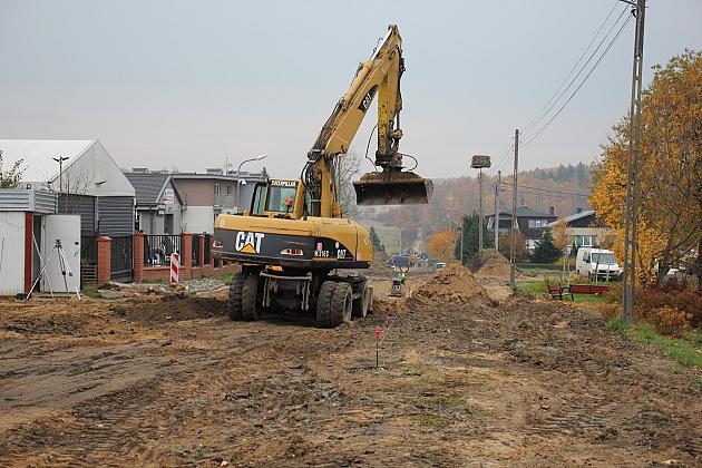 Wykopy na Pułaskiego. Trwa budowa nowej ulicy