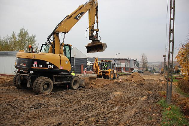 Wykopy na Pułaskiego. Trwa budowa nowej ulicy
