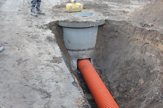 Trwa budowa ulicy Pułaskiego w Lęborku