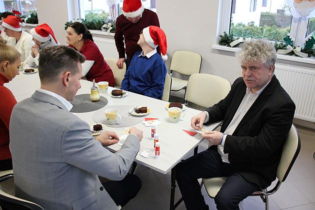 Mikołajki w Środowiskowym Domu Samopomocy „Lwiątko”