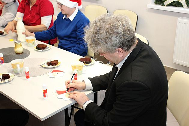 Mikołajki w Środowiskowym Domu Samopomocy „Lwiątko”