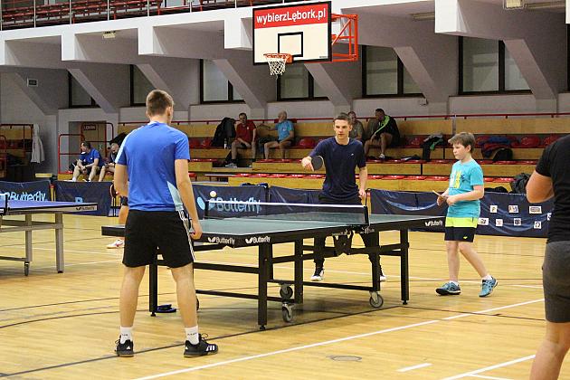 Faworyci nie zawiedli podczas Otwartych Mistrzostw Lęborka w tenisie stołowym