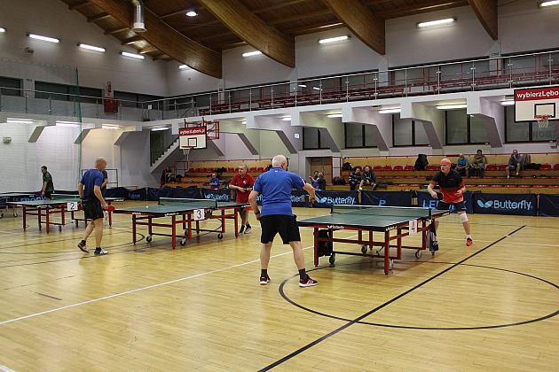 Faworyci nie zawiedli podczas Otwartych Mistrzostw Lęborka w tenisie stołowym