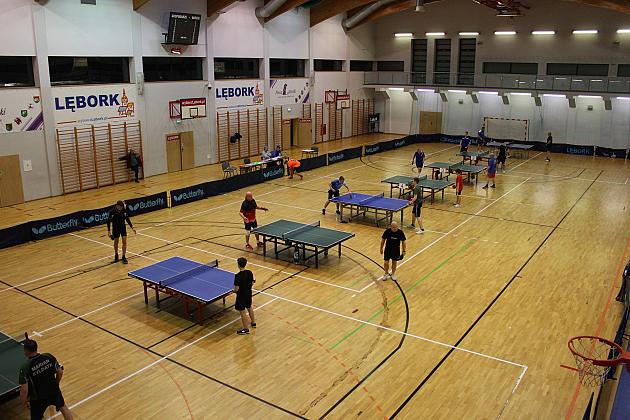 Faworyci nie zawiedli podczas Otwartych Mistrzostw Lęborka w tenisie stołowym