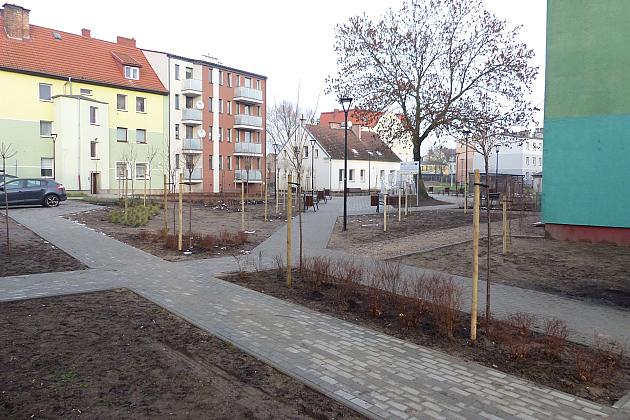 Podwórko integracyjne poświęcone Mieczysławowi Stryjewskiemu