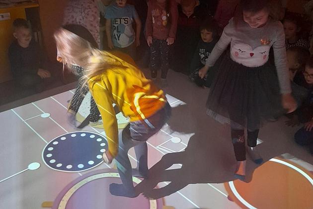 Interaktywna zabawa lęborskich przedszkolaków