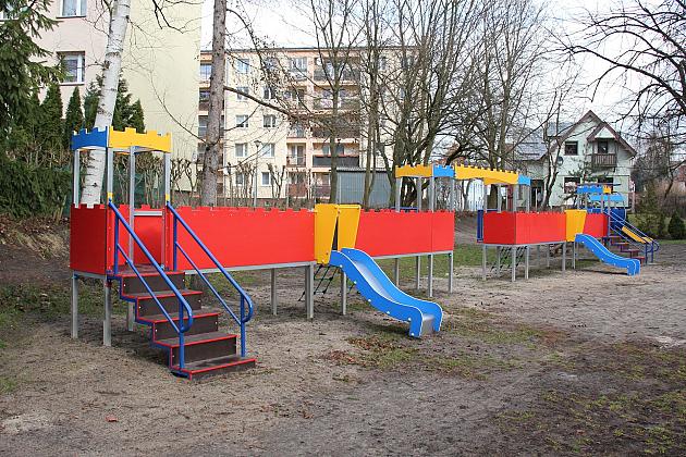 Nowy plac zabaw przy Przedszkolu nr 1