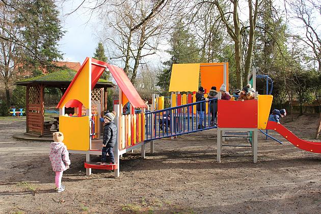 Nowy plac zabaw przy Przedszkolu nr 1