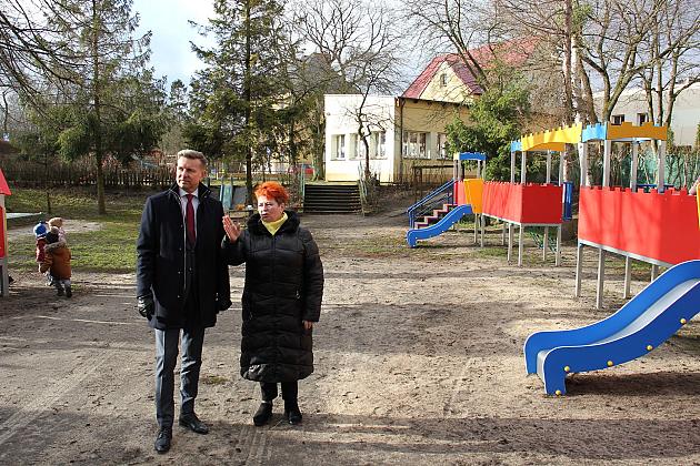 Nowy plac zabaw przy Przedszkolu nr 1