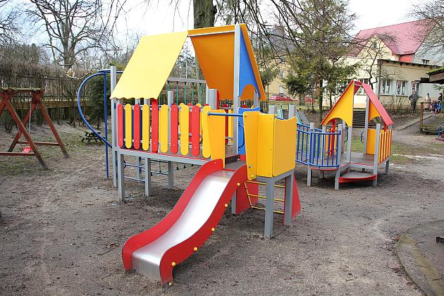 Nowy plac zabaw przy Przedszkolu nr 1