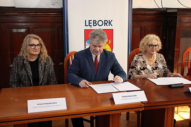 Umowy na budowę 10 dróg w dzielnicy „Lębork Wschód” podpisane!