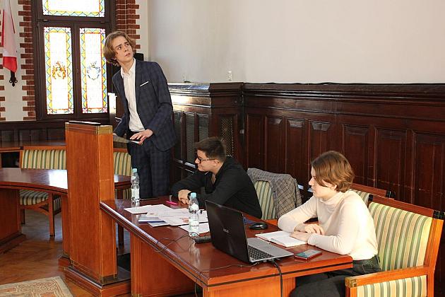 Po sesji Młodzieżowej Rady Miasta Lęborka