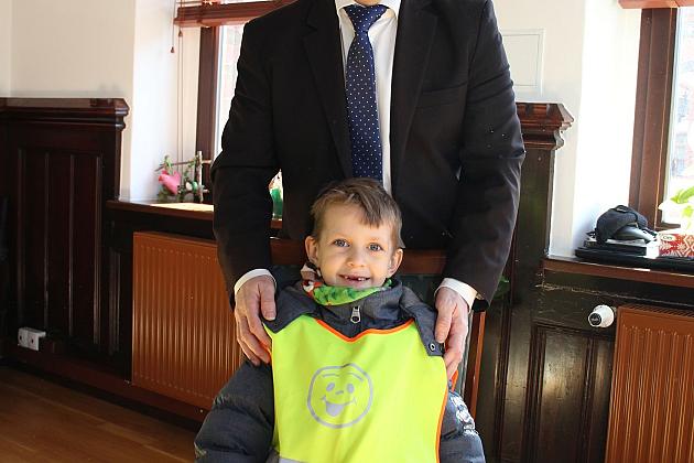 Przedszkolaki złożyły wielkanocne życzenia